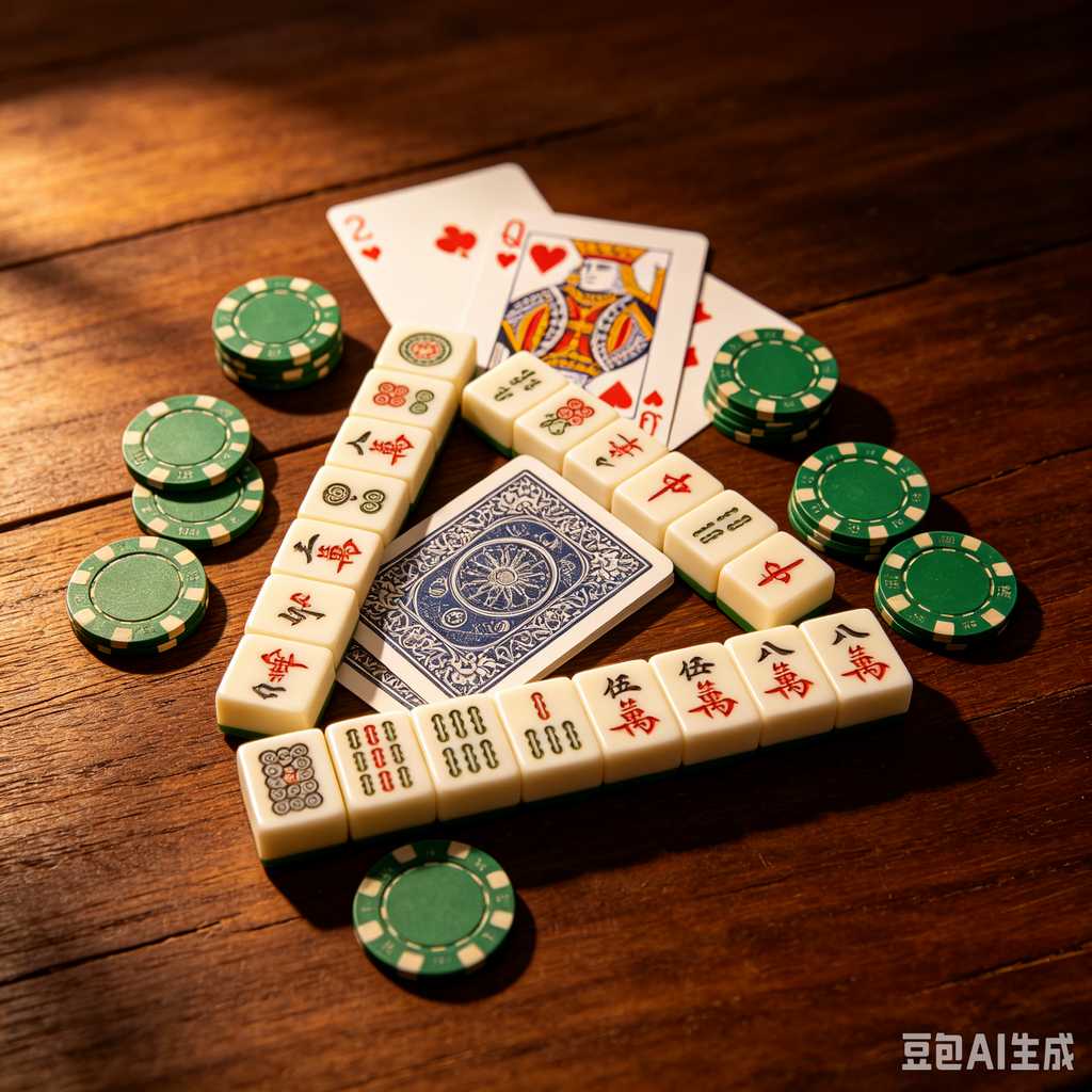 large print mahjong set